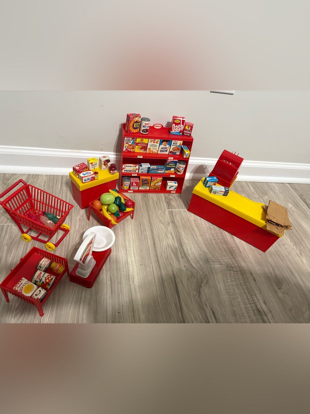 Vintage My Merry Supermarket Set by AMSCO 1960s